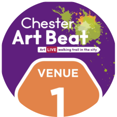 Chester Art Beat Venue Sign